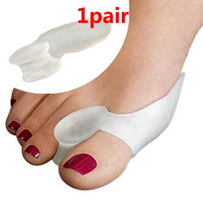1 pari kovakuoriaismurskain erotin luu peukalon nivelen korjain hallux valgus pedikyyri jalkatyökalut varpaat erotin jalkapohjan fasciitis: Tyyppi b -1 piar
