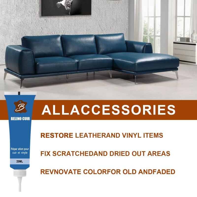 20ml Leather Repair Gel Adhesives Color Repair Home Car Seat Leather Complementary Repair Leather Cleaner Hardware Sealers Home