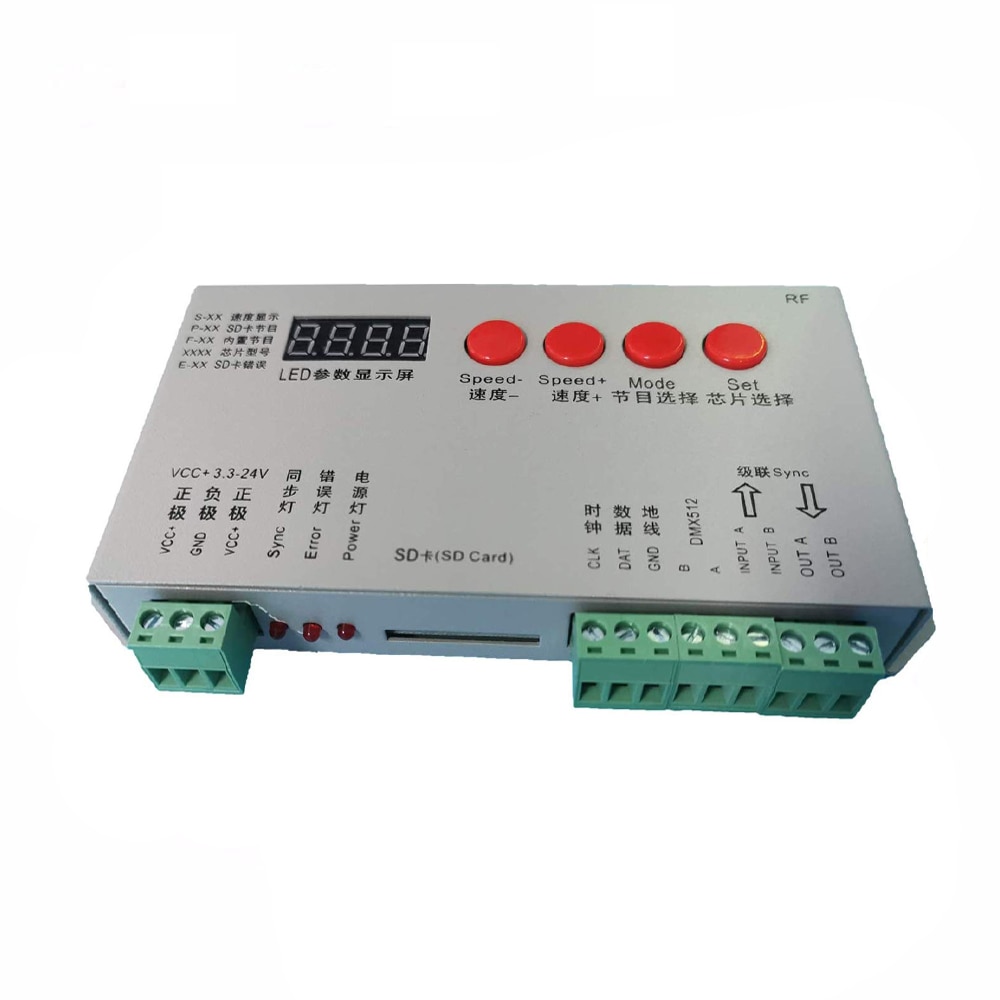 Adressierbare Digitale LED Controller Full Farbe Pixel Led Streifen Controller LED Pixel Bildschirm RGB Controller WS2812B APA102C SK6812