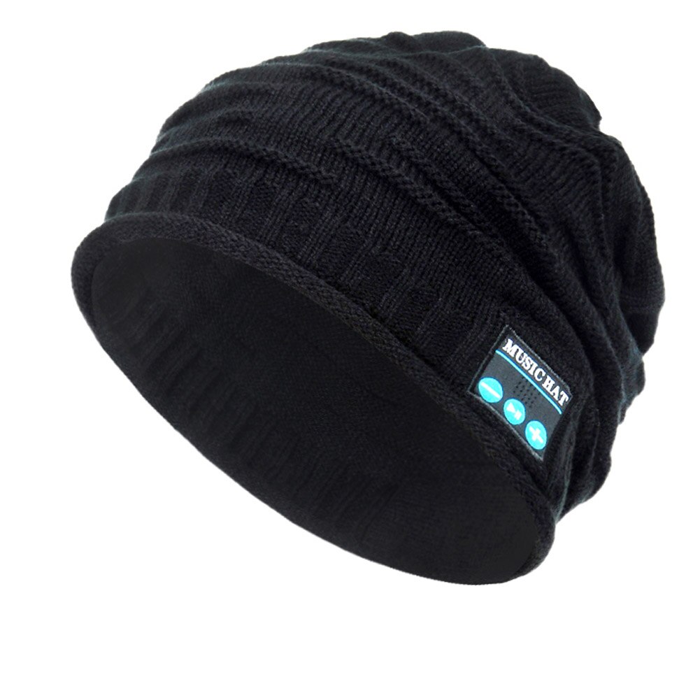 Bluetooth Muziek Knit Beanie Hat Draadloze Smart Warm Cap Headset Speaker Met Mic & T8