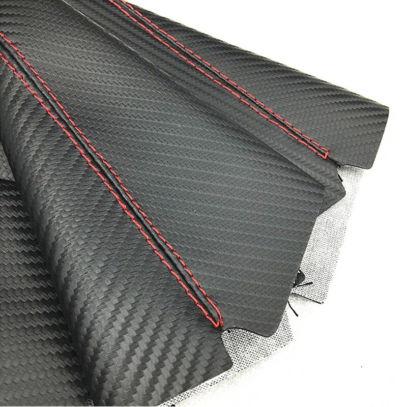 Palanca de cambios de cuero de fibra de carbono, cubierta a prueba de polvo para Ford Focus MK2 2 3 Mondeo MK4 Ranger Toyota Corolla chr RAV4 yaris