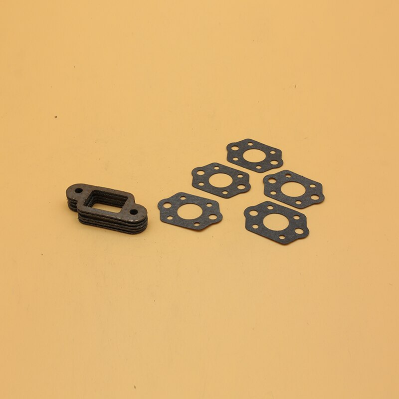 Vergaser Schalldämpfer Auspuff Dichtung Für STIHL Frau 021 023 025 210 230 250 Frau210 Frau230 Frau250 Kettensäge Vergaser Schalldämpfer Teile