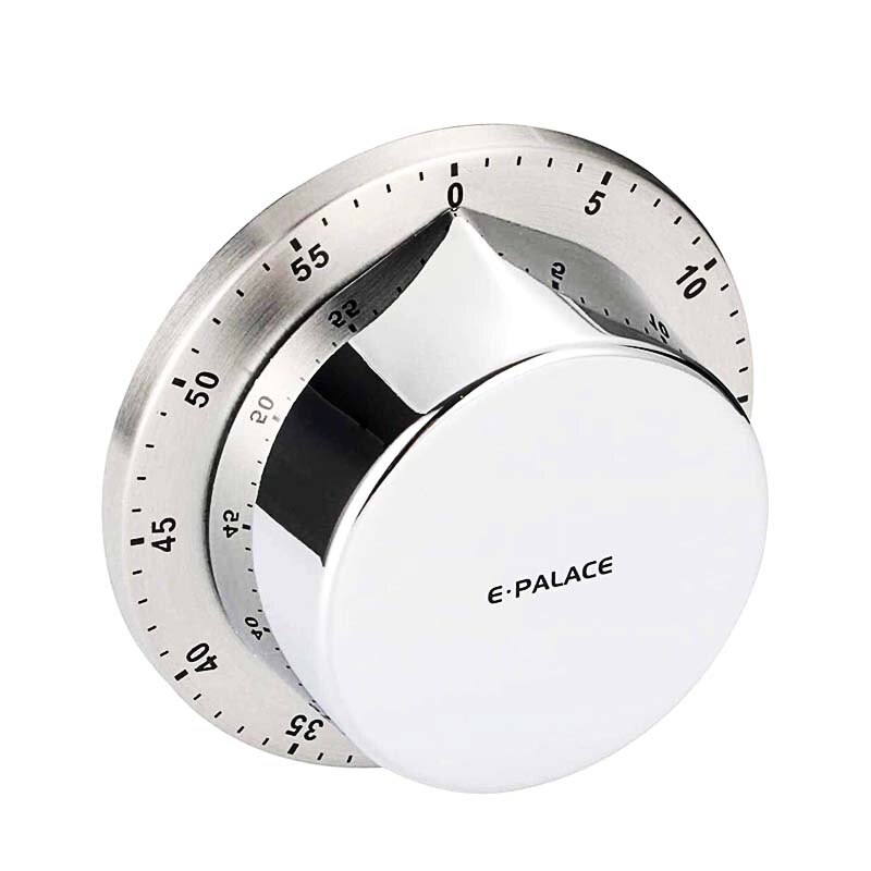 Mechanical Dial Timers Stainless Steel with Magnetic for Cooking Oven Time Countdown Cooker Kitchen Timer Kitchen Gadgets Tools: Default Title