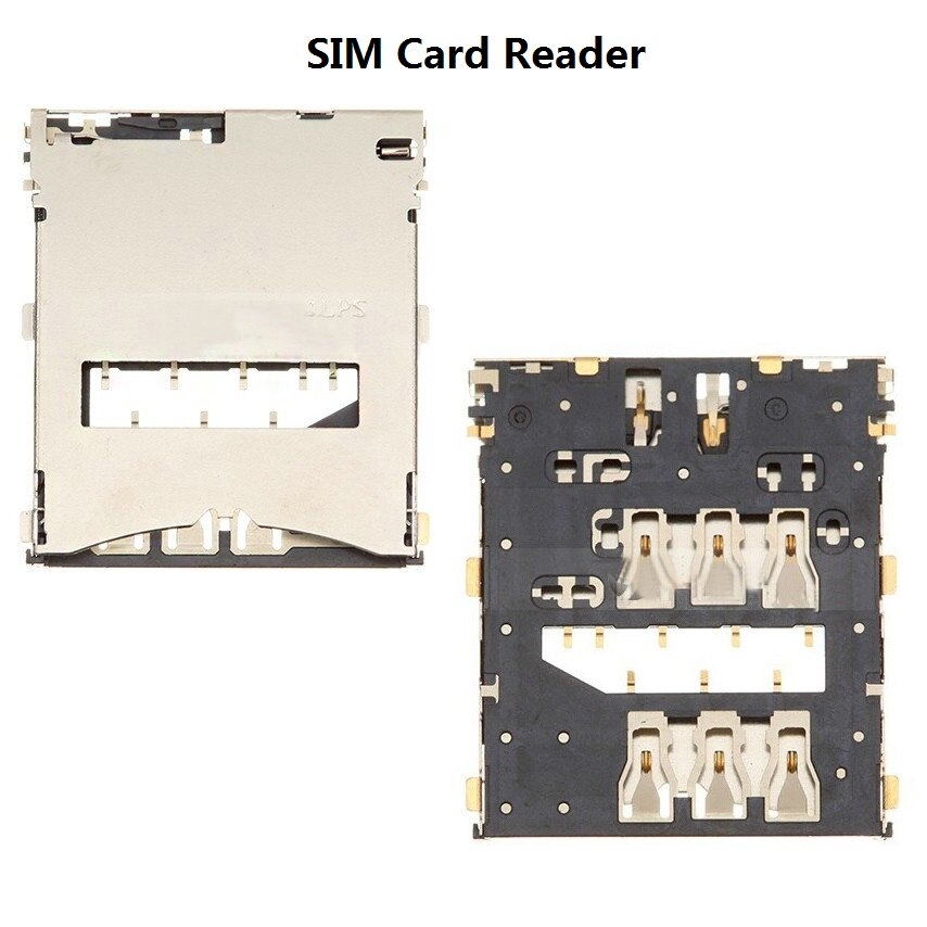 Voor Xperia Z C6603 L36h SIM Kaartlezer Houder SD Card Slot Vervanging
