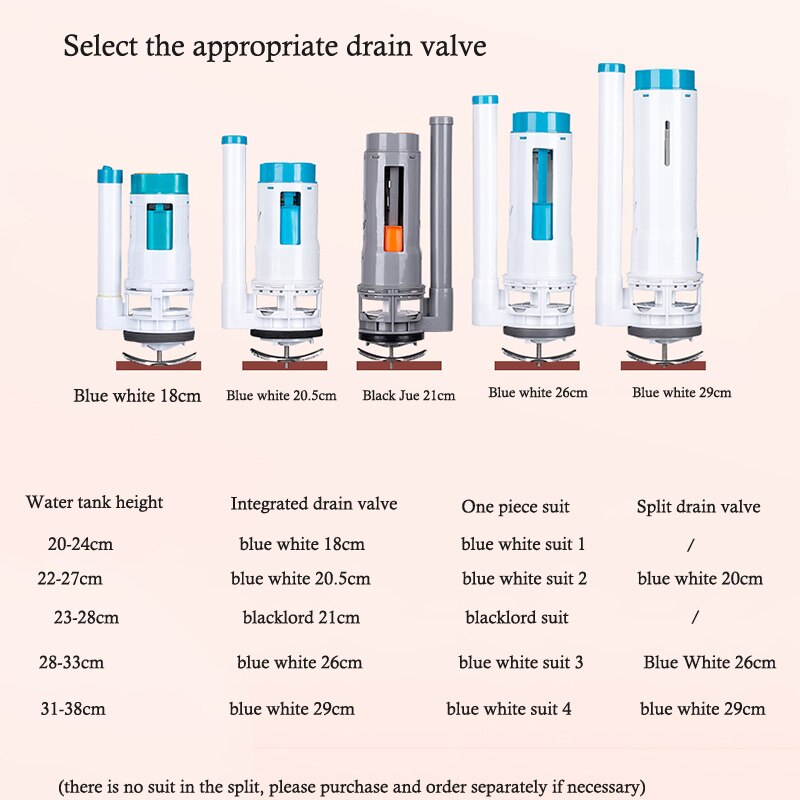 Toilet Water Tank Accessories Water Inlet Valve General Toilet Flush Tank Drainage Toilet Water Supply Device
