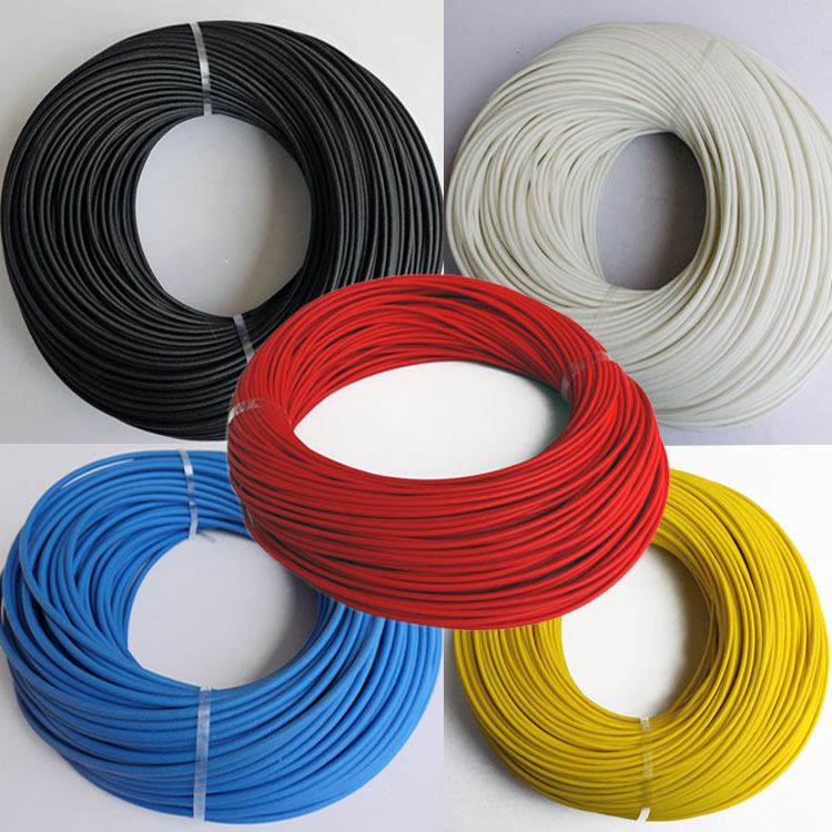 Gaine en Fiber de verre tressée | De 3mm, câble de fil de verre de haute tension 200 Deg.C 1200V résistant à la flamme
