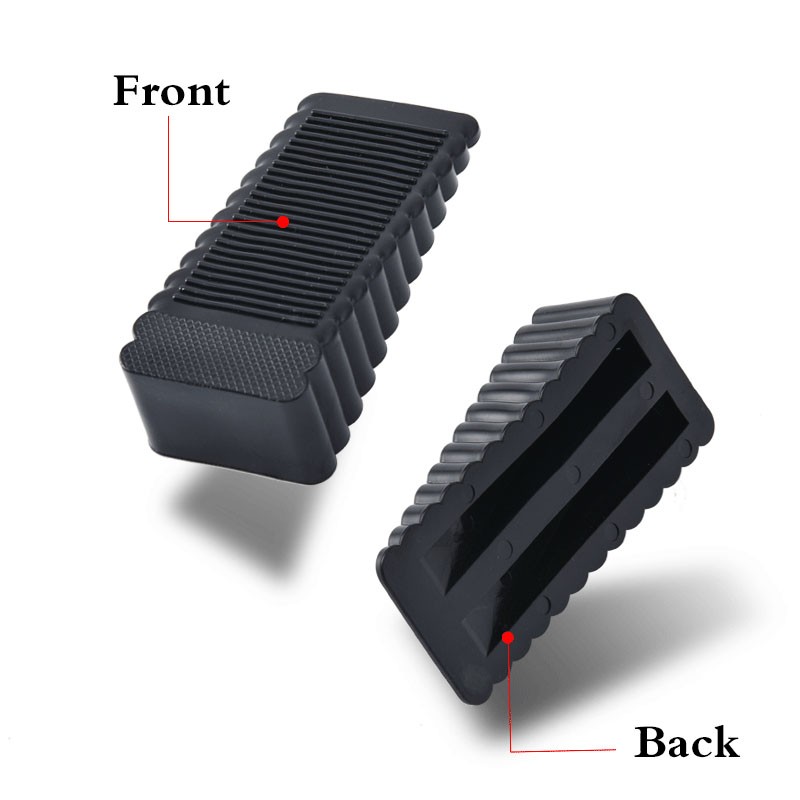Safety Silicone Door Stopper Door Bottom Windproof Block Wedge Door Stopper Home Office Door Rear Retainer Anti-collision Pad