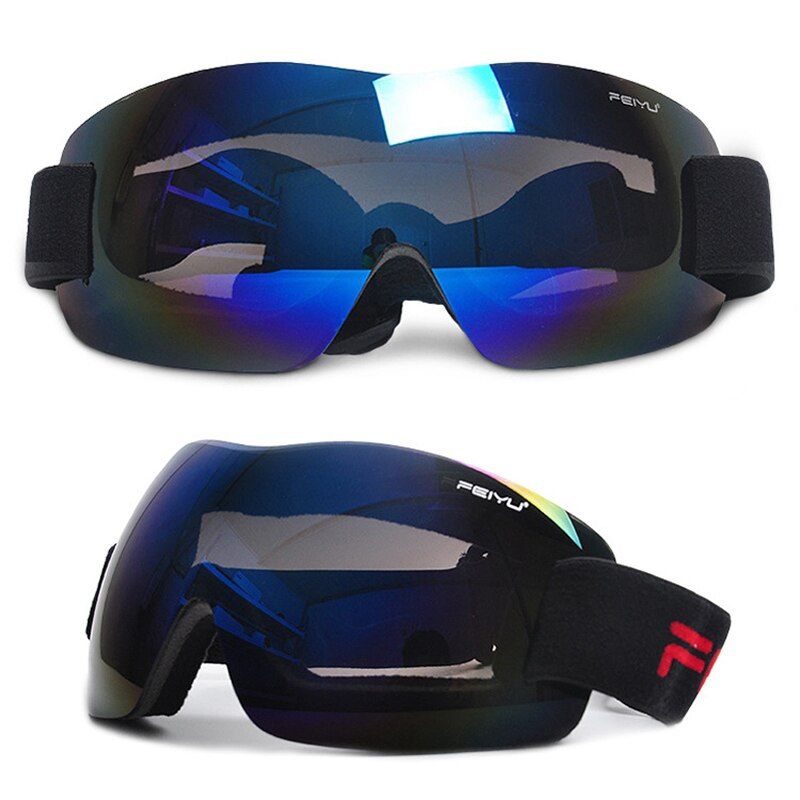 Skidglasögon män kvinnor snowboardglasögon enkelglasglasögon för vuxna skidåkning cykling vandring ögonskydd