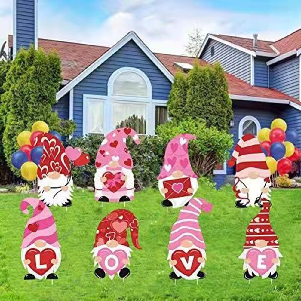 JOYIN Friendly Halloween Yard Stake Signs (9 stuks) voor Halloween