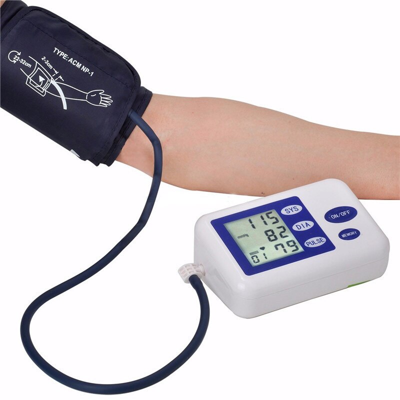 Arm blood pressure monitor upper Arm electronic English sphygmomanometer automatic measurement