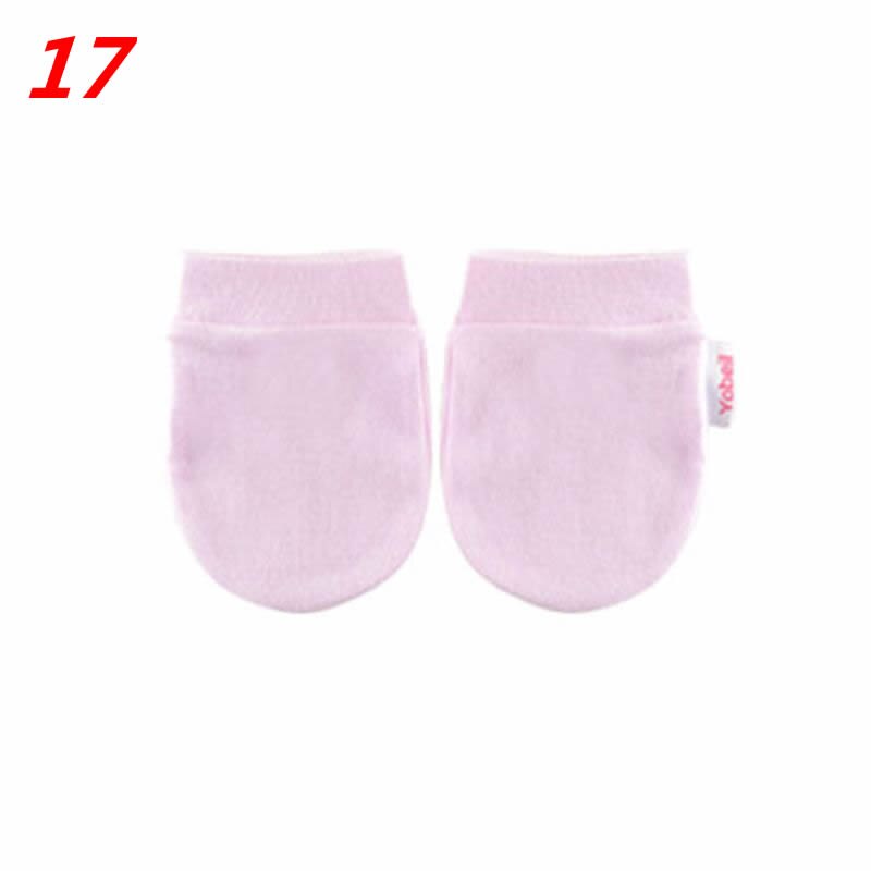 1 Paar Katoen Gemengd Baby Handschoenen Kras Gezic... Grandado