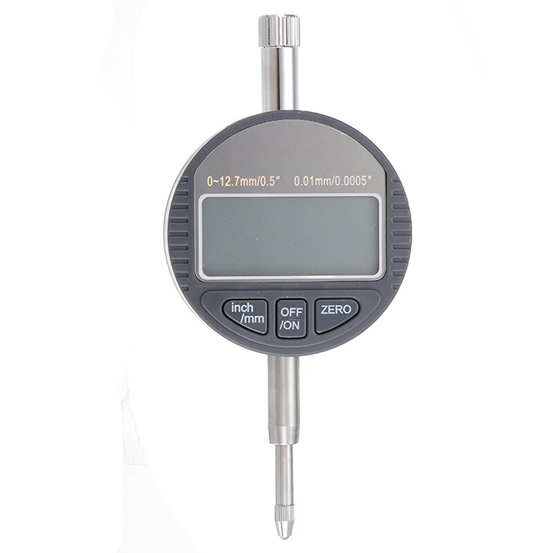 Digital Dial Gauge 0-12.7mm Depth Gauge 1.5V Horizontal Digital Indicator Gauge For Engineering Measurement Layout Tools