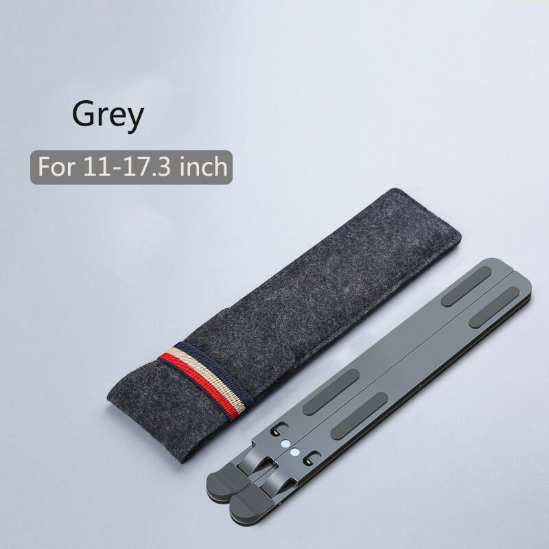 Soporte de ajuste de 8 niveles para MacBook Pro Air 13 15 16, soporte plegable de escritorio de aleación de aluminio para iPad Pro 12,9