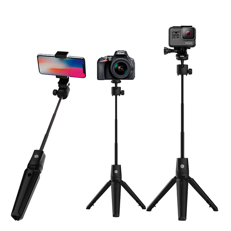 Style  k20 aluminiumslegering bluetooth selfie stick mobiltelefon kamera universal selfie stick