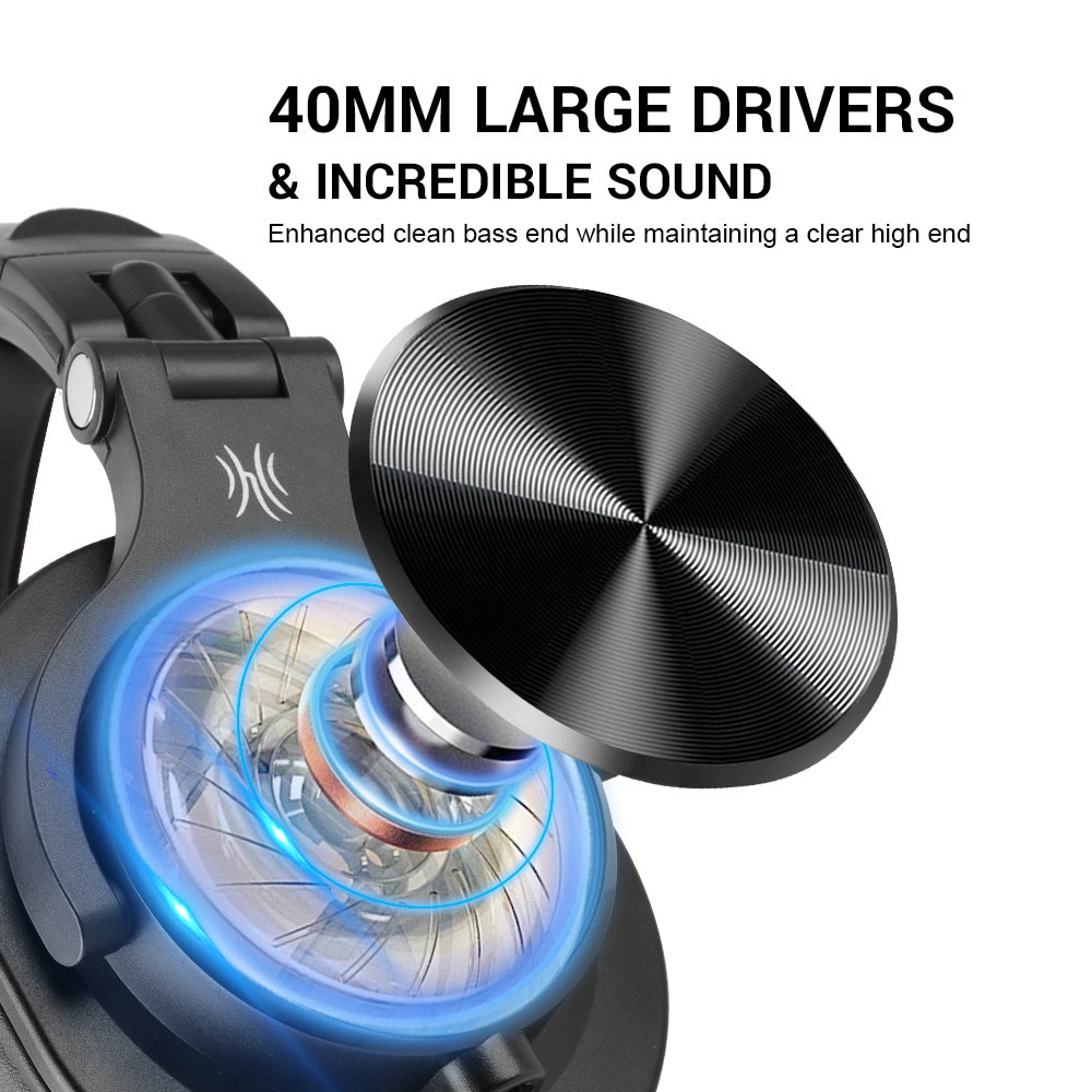 Oneodio A71 Gaming Headset Studio DJ Headphones Stereo Over Ear Wired Headphone Hi-Res With Microphone For PC PS4 Xbox One Gamer