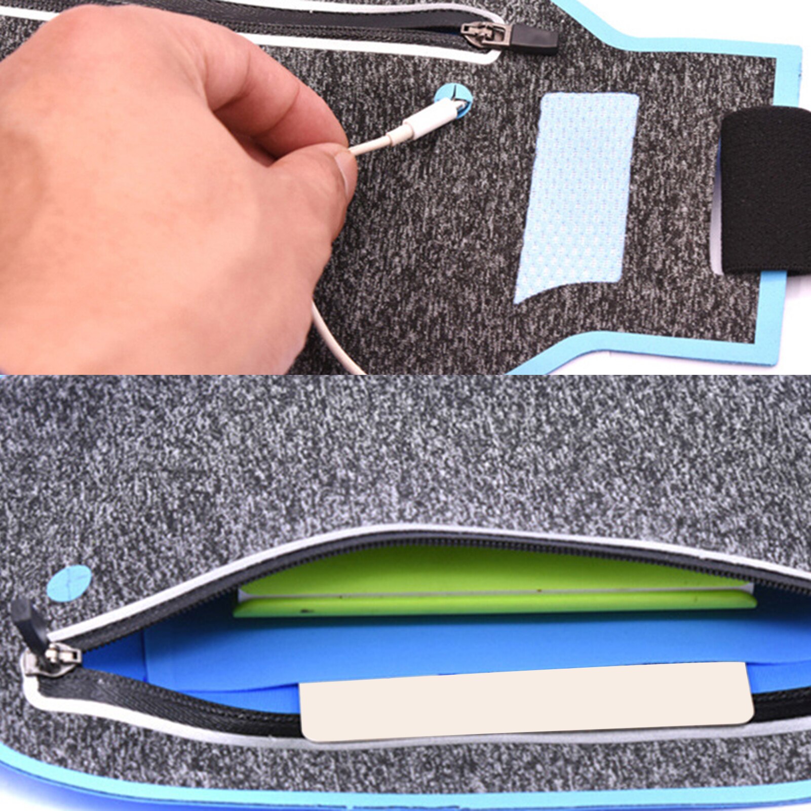 Outdoor Waterproof Running Waist Bag Ultra-Thin Pouch Cycling Hiking Phone Sack