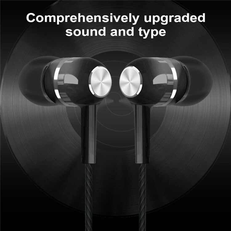 Factory Direct Sales in-Ear Wired Headset Universal Apple Android Mobile Phone Headset Microphone Foreign Trade Supply Cross-Bor