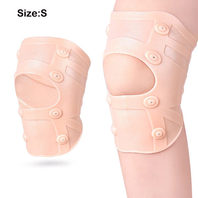 Magnetische Therapie Knie Pad Ondersteuning Anti Artritis Reumatoïde Pijn Relief Compressie Knie Patella Massage Mouwen Brace Protector: 1PC S