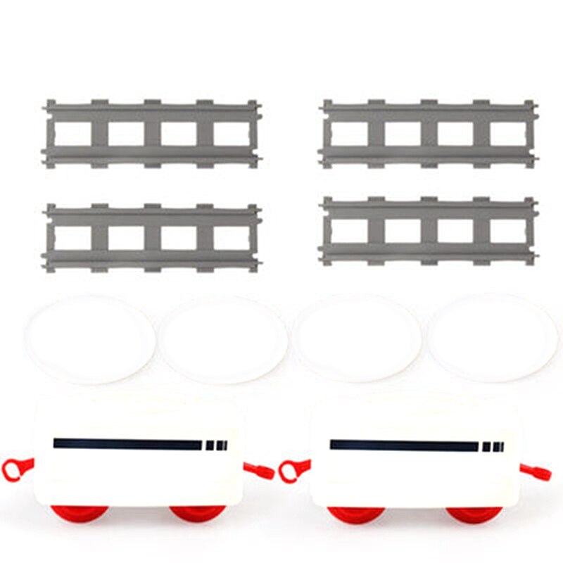 Tren Sushi giratorio Sushi de juguete pista cinta transportadora de mesa giratoria chico comida tren DIY hacer Sushi familia de Sushi: Blanco