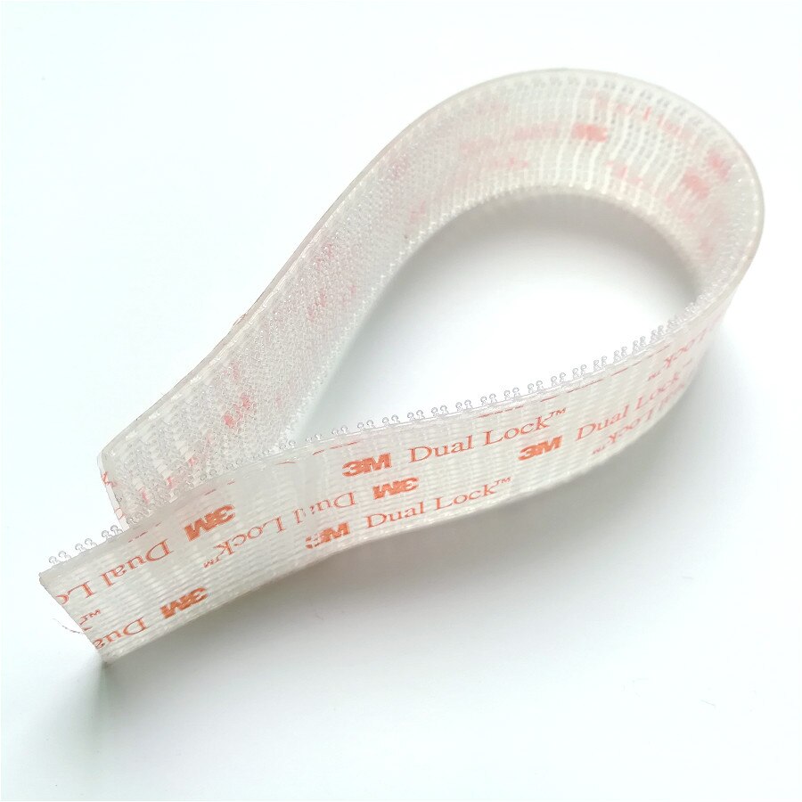 3 Mt Dual sperren SJ3560 Klar Wiederverschließnackt Verschluss klebeband Typ 250 (25,4mm x 20 cm)