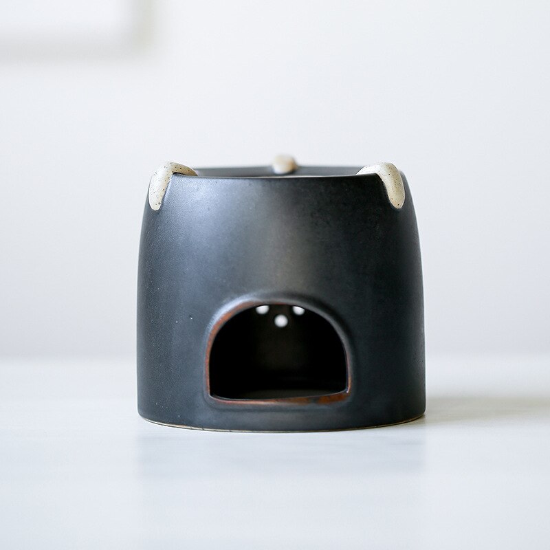 Ceramic tea stove, tea set, tea ceremony, warm tea stove, base, retro alcohol stove, heating stove, tea maker: 10