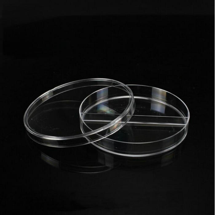 10 stk / sæt plaststeriliserede petriskåle med låg 90mm til laboratorieplade bakteriel gær biologisk videnskabelig laboratorieudstyr