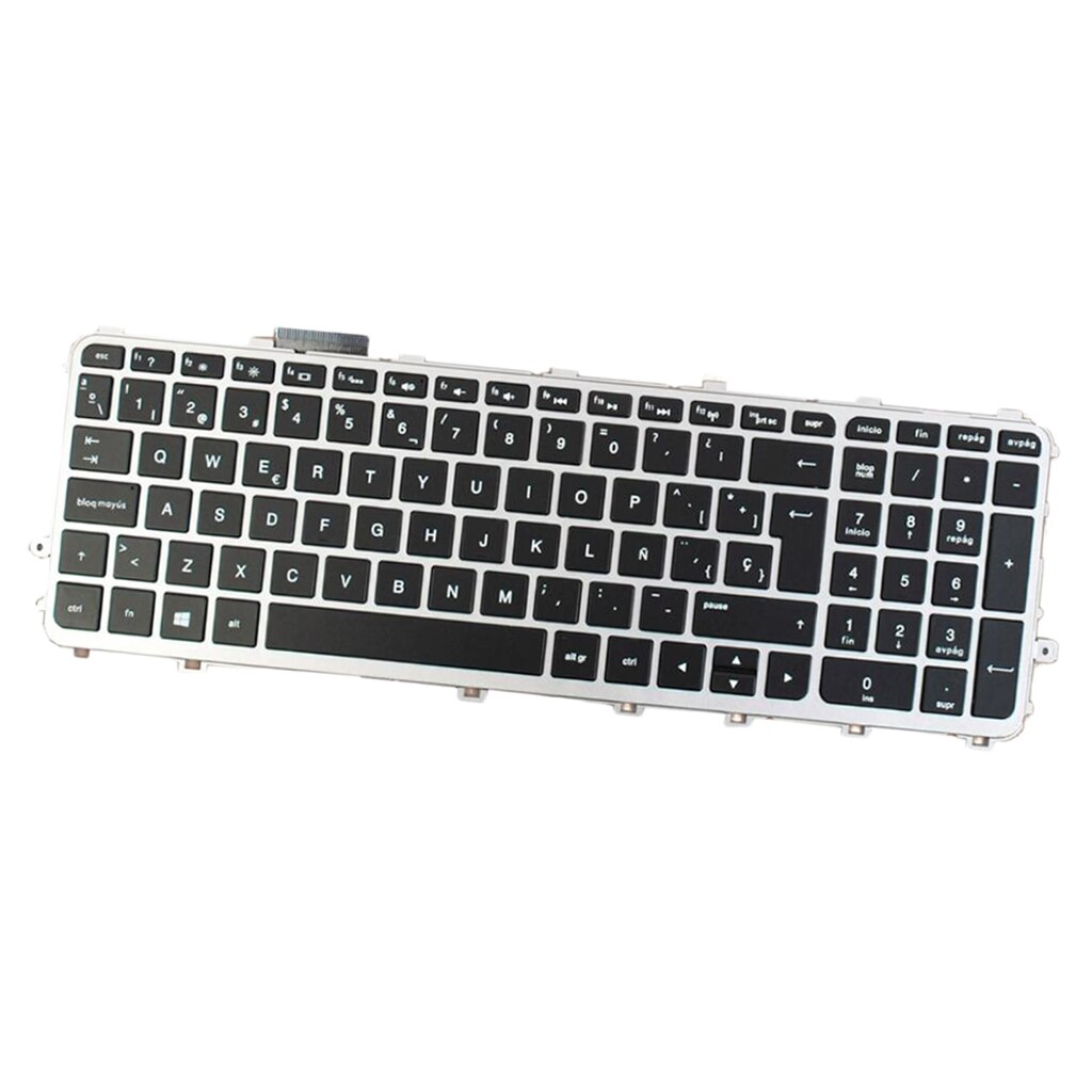 Replacement Laptop Keyboard Spanish Layout with Backlit Button Keypad for HP ENVY 15-j110la 17-j150la 15-j005ss