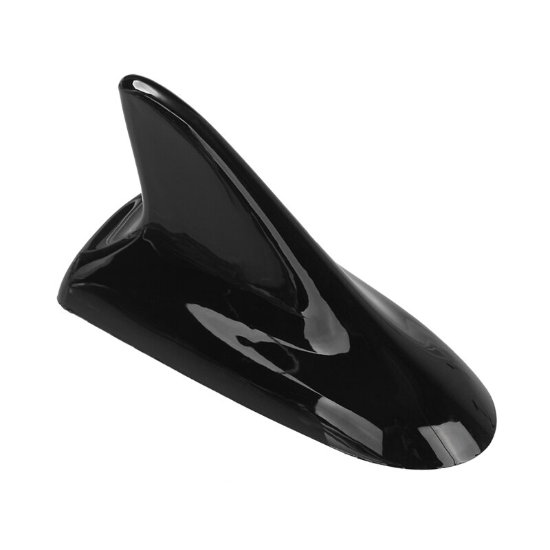 Waterproof Auto Car Shark Fin Universal Roof Antenna Decorate Aerial Stronger signal Suitable Antenna for most car models: Black
