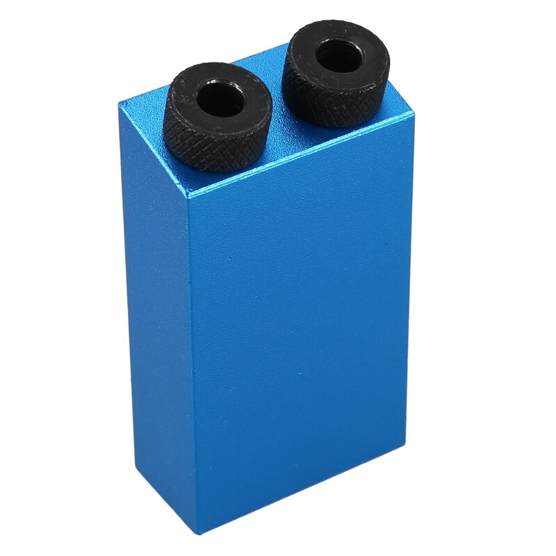 ! trebearbeiding lomme hull jigg sett 6/8/10mm vinkel bore guide sett hull puncher locator jigg bor bit sett for gjør-det-søm