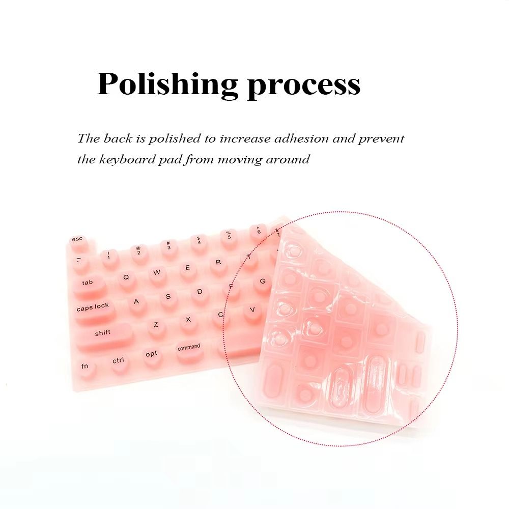 Non-slip Silicone Laptop Keyboard Film Easy Typing Convenient Keyboard Membrane Press Protects Manicure Keys Keycaps Nail Art