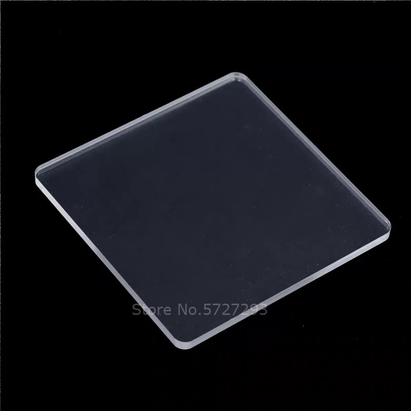 3mm Clear Square Cake Board Cupcake Stand Base Decorations Party Pastry Baking Presentation Holder