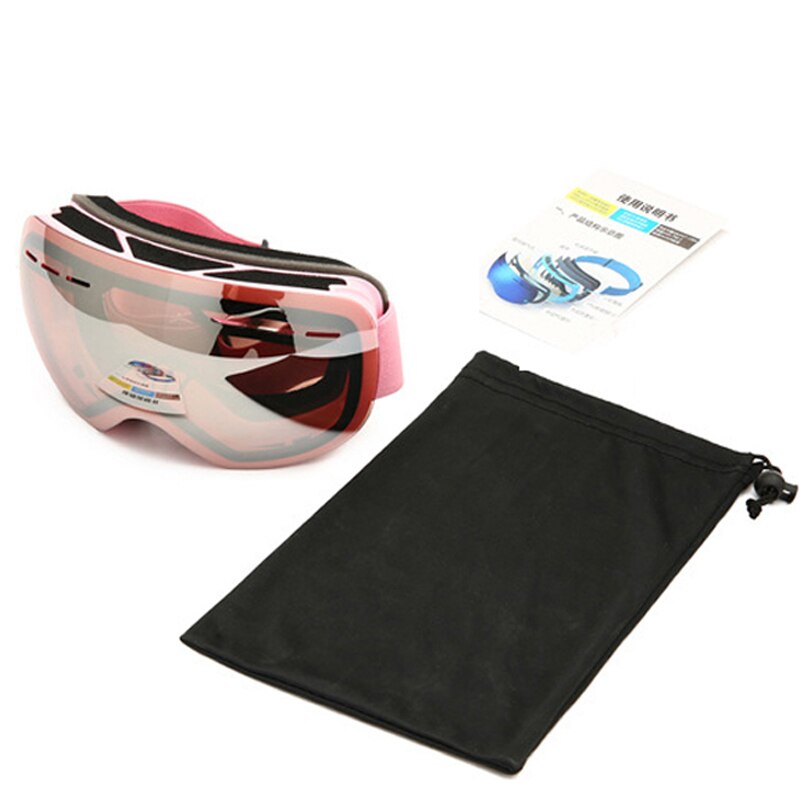 Winter Brille Anti-Nebel-Ski draussen UV Schutz Skifahren Brillen Sport Winddicht Snowboard Schneemobil Männer Frauen Gläser Maske