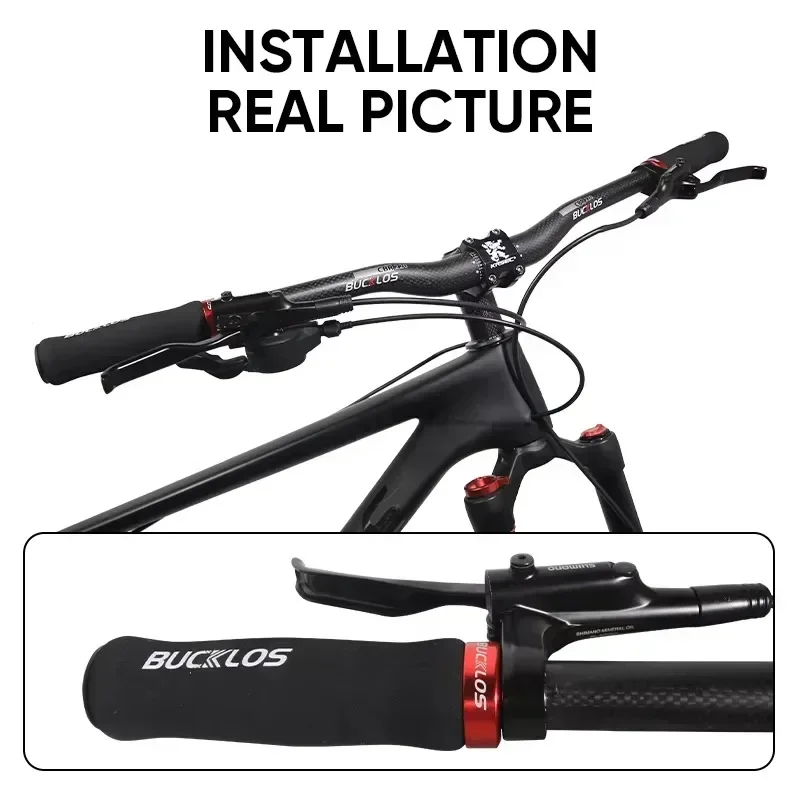 BUCKLOS poignées de vélo intégrées en caoutchouc – Grandado