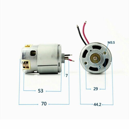 Mabuchi rz -735va-9517 elmotor  dc 12v ~ 18v 20400 rpm höghastighets hög effekt för elektriska borrar trädgårdsredskap