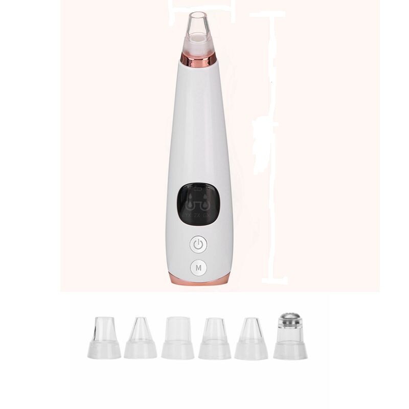 Blackhead Remover Point Noir Electric Acne Vacuum Extractor Suction Tool Black Spots Pore Cleaner Skin Care Facial Clean Machine: C
