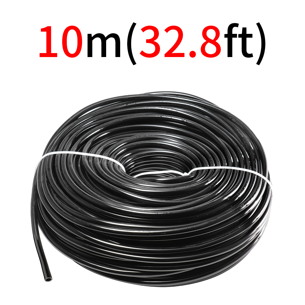Hageartikler vannslange drypp vanningsrør for drypp vanning 4/7mm(1/4 " ) 3/5mm(1/8 ") slangesprinkler 10m- pakke  it015