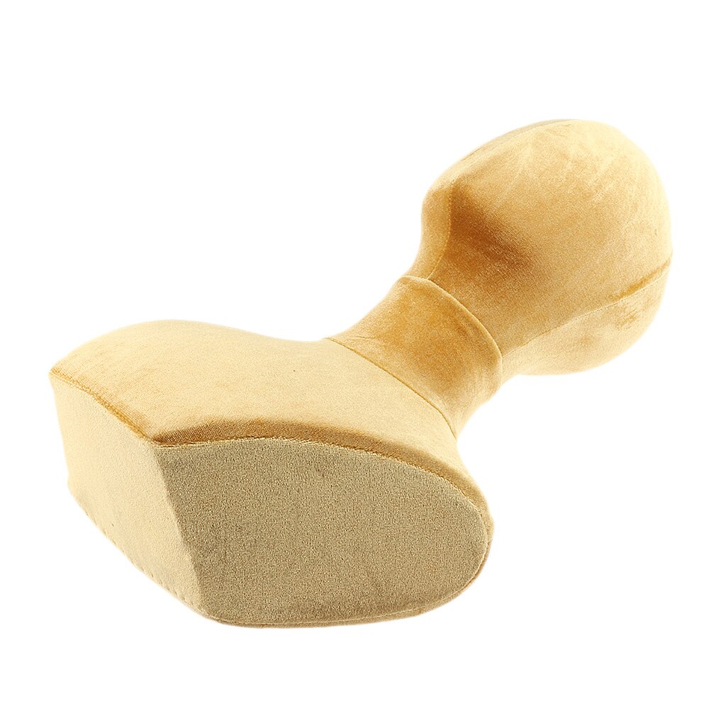 Modelo de Maniquí de terciopelo para hacer pelucas, sombreros, cabeza de exhibición de joyería con hombro