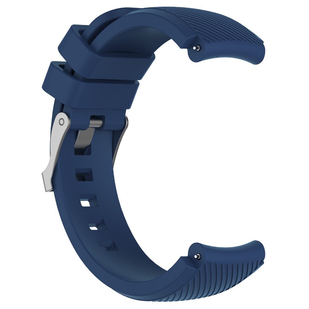 Wrist Strap for xiaomi huami Amazfit Stratos 3 2 2S strap Silicone band With Buckle Sports Belt for xiaomi huami amazfit3: midnight blue