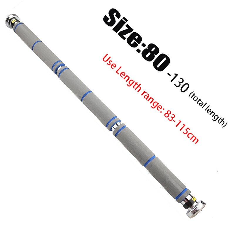 Barras horizontales de colgar en la puerta para deporte en casa, banda de resistencia y tubo ajustables para gimnasia en el hogar, para entrenamiento deportivo y abdominales y dominadas hacia arriba