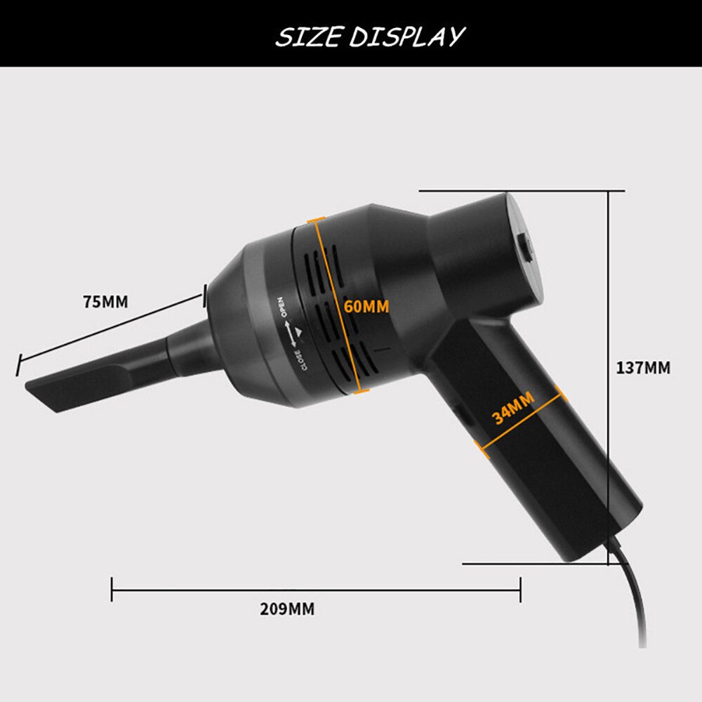 Usb Toetsenbord Stofzuiger Mini Stofzuiger Mini Cleaner Voor Pc Laptop Desktop Computer
