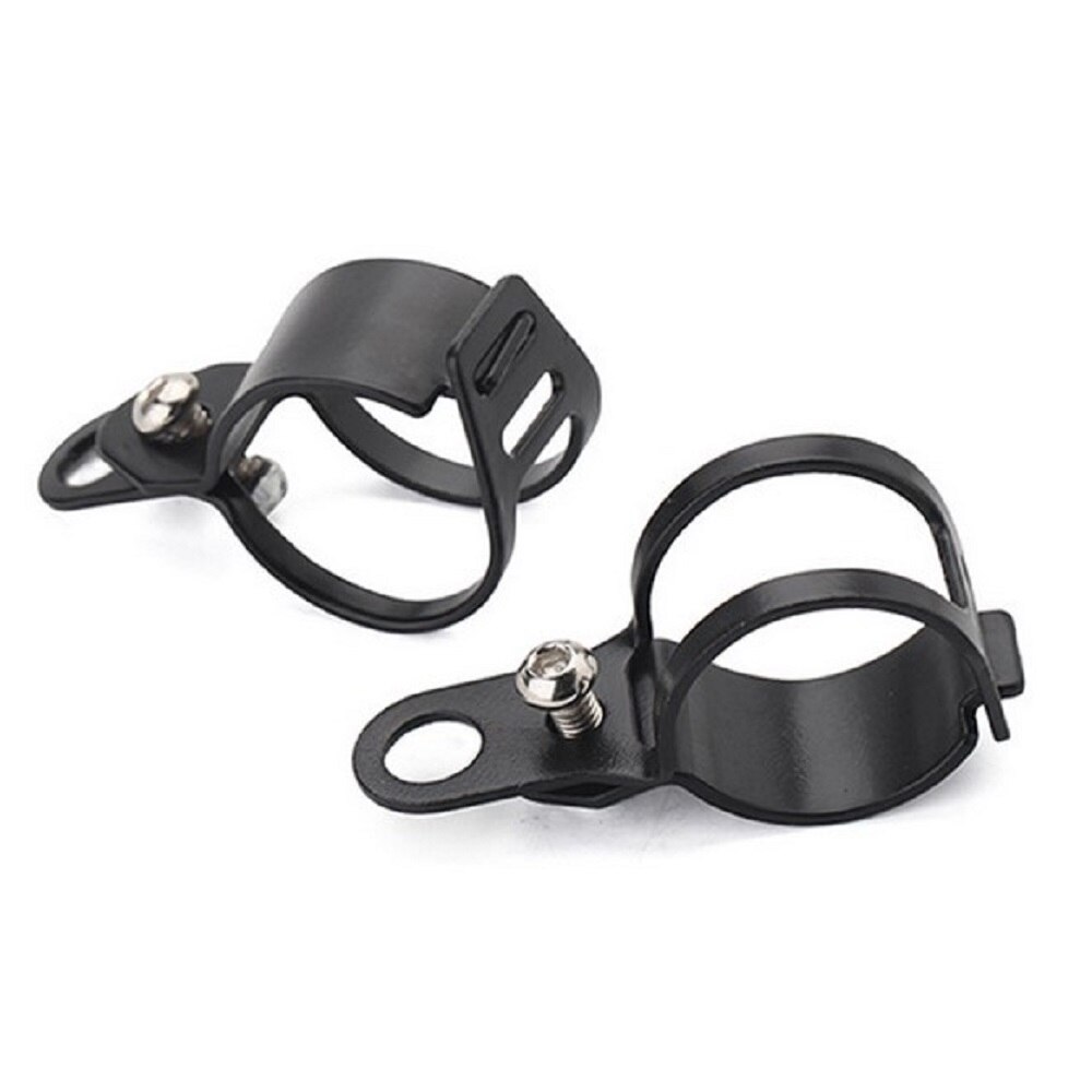Support universel de clignotant de moto en métal, pinces de fourche de relocalisation, support de lampe pour fourche avant de moto