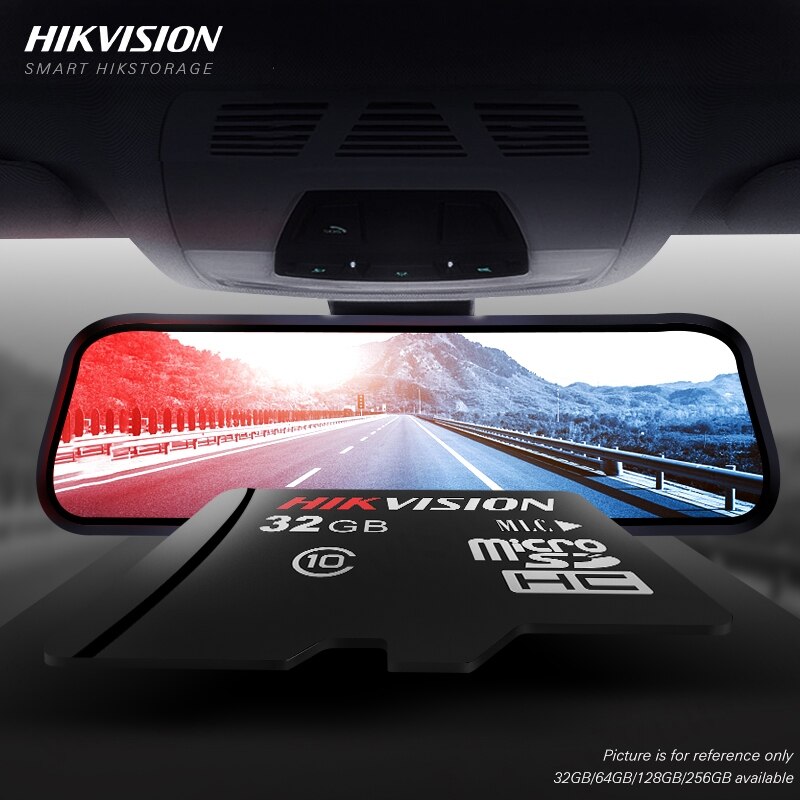 HIKVISION HikStorage Micro SD Card Class10 TF Card 32gb 64gb 128gb 256gb Max 90M/s Memory card for Hikvision Surveillance #P1
