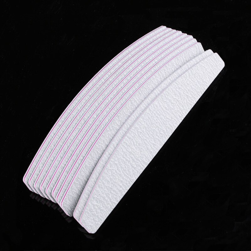Nail File Nail Buffer 100/180 Sandpaper Nails Sanding Blocks Grinding Polishing Pedicure Manicure Care Nail Tools