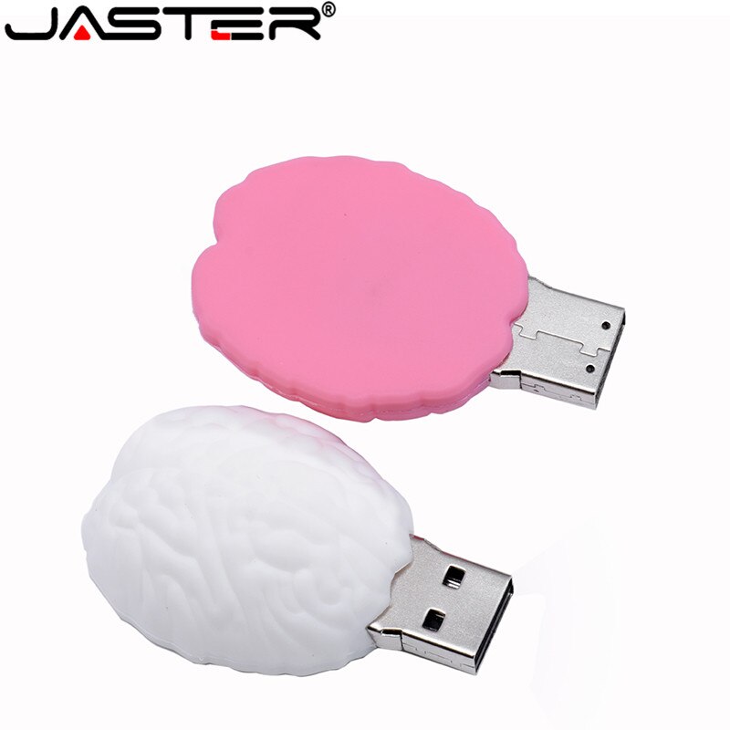 JASTER USB2.0 pendrive z motywem z kreskówki typu mózgu usb 4 GB 8GB 16GB 32GB 64 GB 128GB pamięci flash prezent urodzinowy