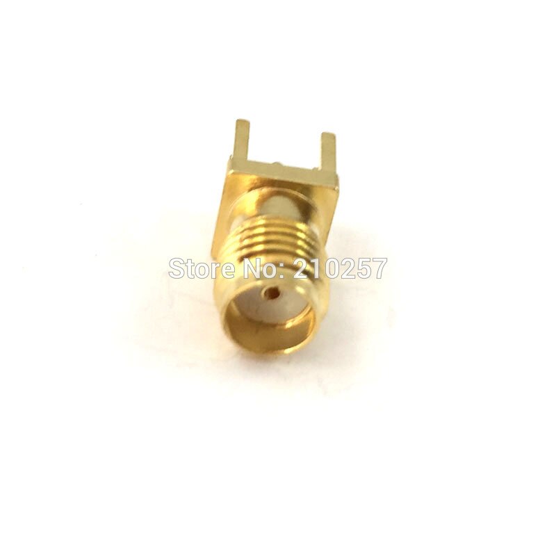 2 Stuks Sma Vrouwelijke Rf Connector SMA-KE 1.6Mm Pcb Mount En Sma Vrouwelijke Plug Rechte Bakje Soldeer Adapter Connector