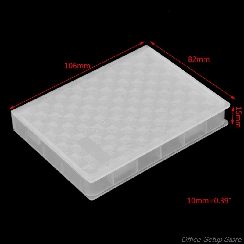 Hdd Opslag 2.5 Inch Harde Schijf Ssd Hdd Bescherming Opbergdoos Case Clear Pp Plastic F17 21