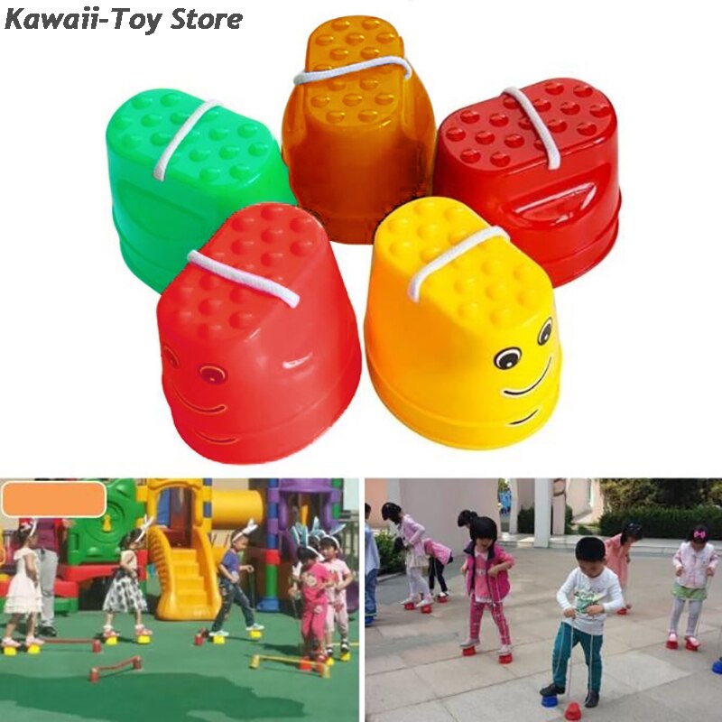 Zancos para saltar para niños y niñas, juguetes deportivos para el aire libre, Juguetes Divertidos para caminar, de Navidad, 2 uds.