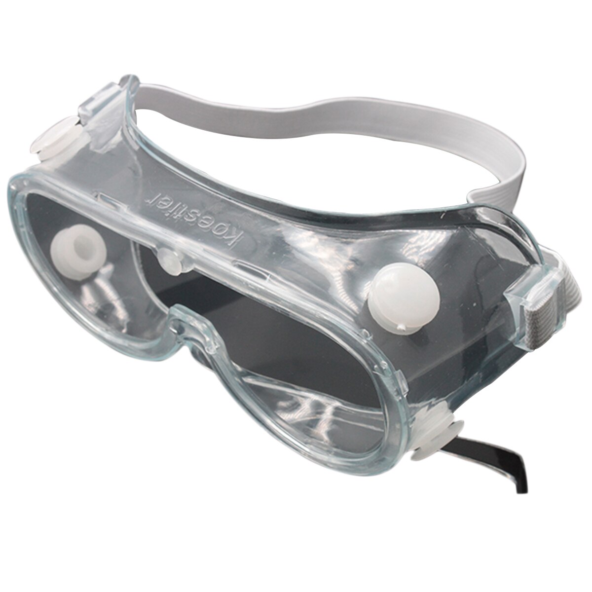Sikkerhedsbriller briller øjenbeskyttelse arbejde lab anti støv klar linse: C