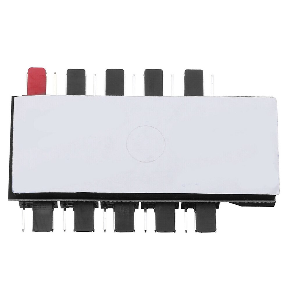 PWM Splitter Adapter 4 Pin Speed Controller Universal Computer Connection Accessories Self Adhesive Cooling Fan Hub 1 To 10 Way
