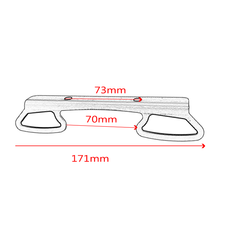 GL1800 Motorcycle Passenger Seat Rear Tie Down Mount Brackes For Honda Goldwing 1800 Gold wing 1800 GL 1800